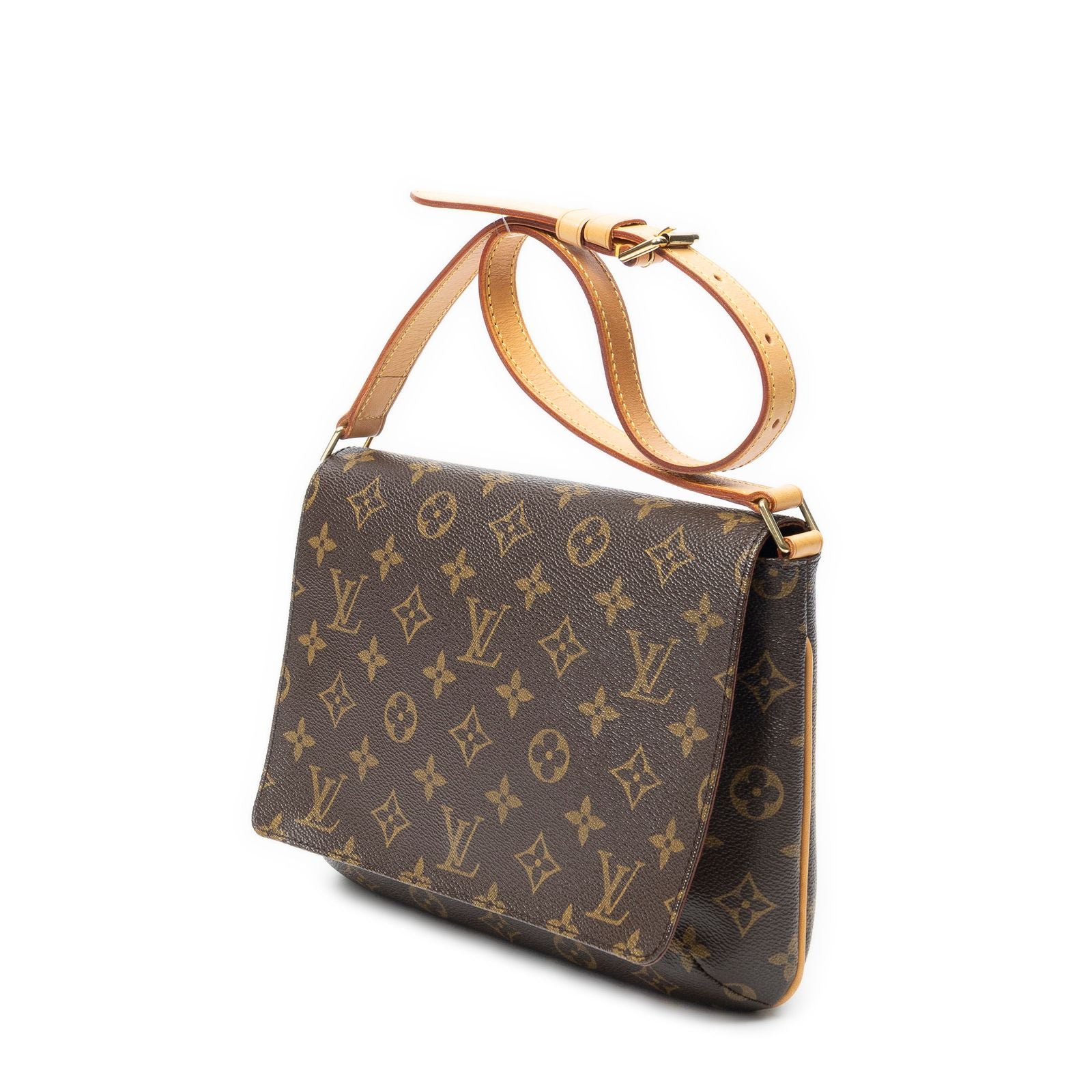 Louis Vuitton Musette Tango Brown Monogram Canvas Shoulder — view 2