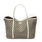 Gucci Joy Tote Beige Ivory Supreme Canvas