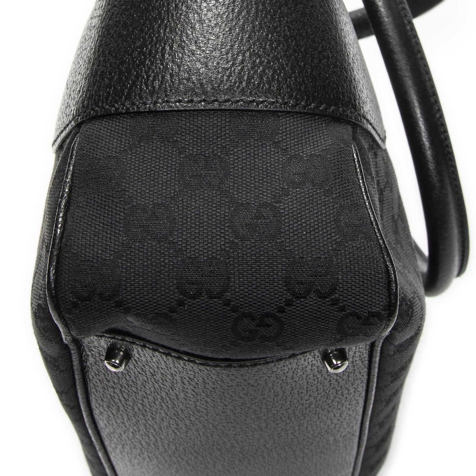 Gucci Tote Black GG Canvas — view 8