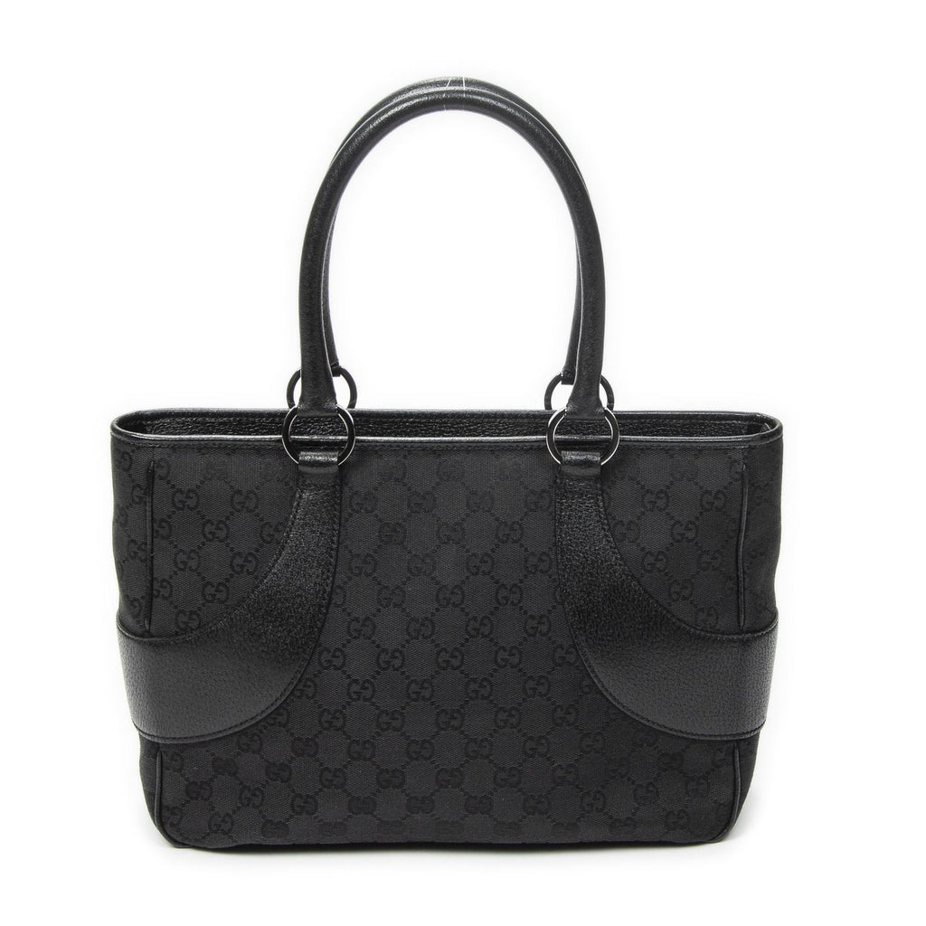 Gucci Tote Black GG Canvas