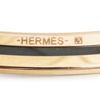 Hermes Enamel Bangle Pink Motif Bracelet — view 4