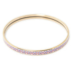 Hermes Enamel Bangle Pink Motif Bracelet — view 2