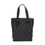 Loewe Zip Tote Black Anagram Canvas Handbag — view 5