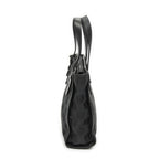 Loewe Zip Tote Black Anagram Canvas Handbag — view 3
