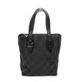 Loewe Zip Tote Black Anagram Canvas Handbag