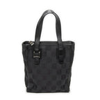 Loewe Zip Tote Black Anagram Canvas Handbag