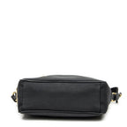 Prada Jacquard Logo Camera Bag Black Canvas — view 6