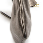 Loewe Flap Cross Blanc Metallic Calfskin Leather Crossbody — view 7