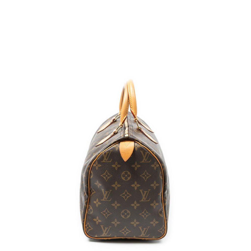 Louis Vuitton Speedy Brown Monogram Canvas Handbag — view 4