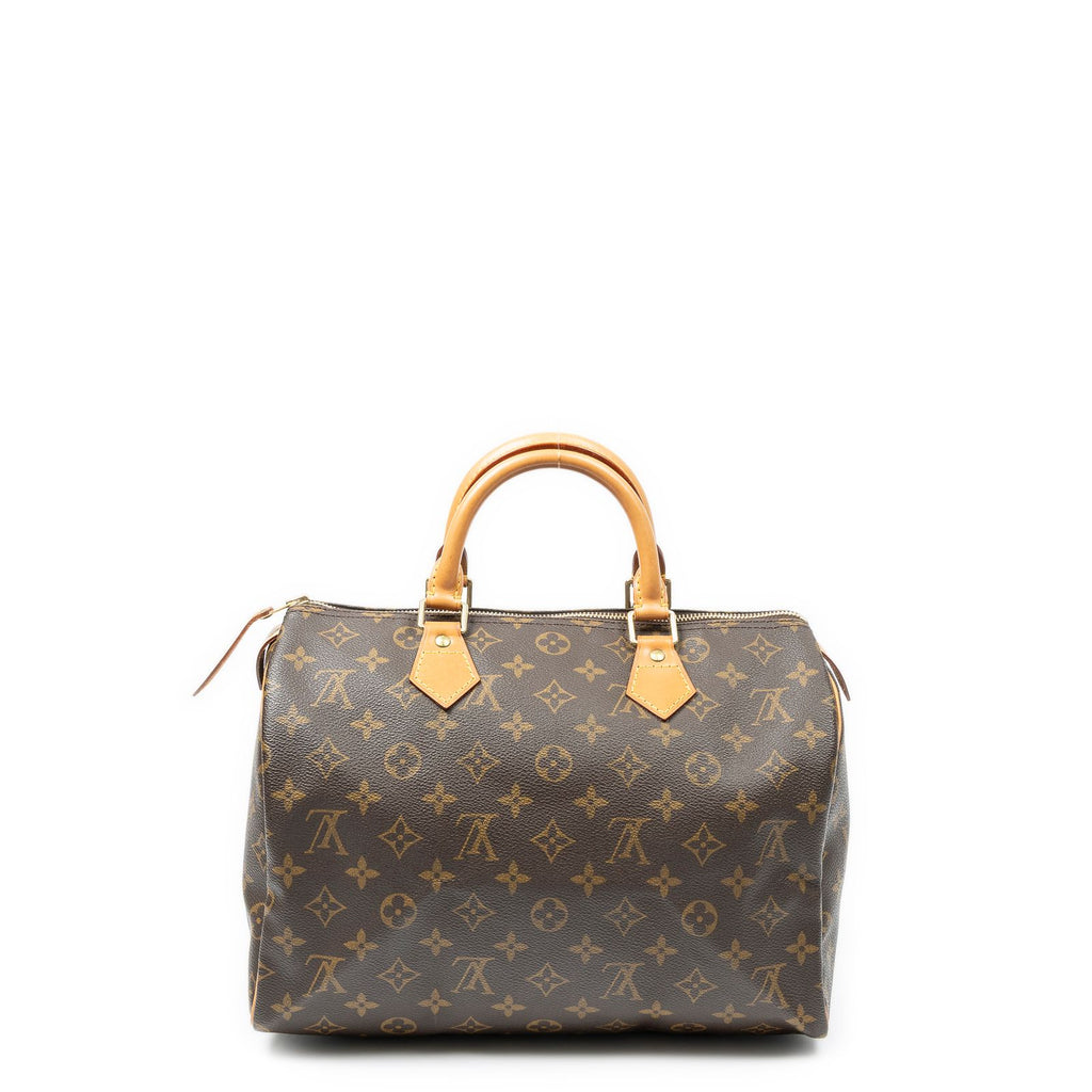 Louis Vuitton Speedy Brown Monogram Canvas Handbag — view 5