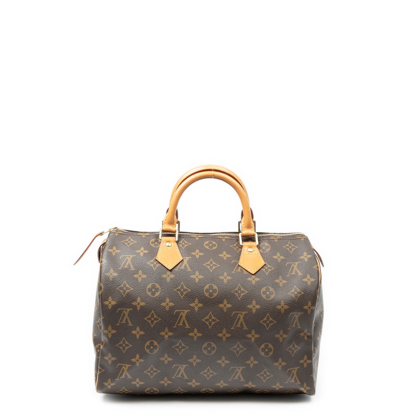 Louis Vuitton Speedy Brown Monogram Canvas Handbag — view 5