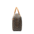 Louis Vuitton Deauville Brown Monogram Canvas Handbag — view 3