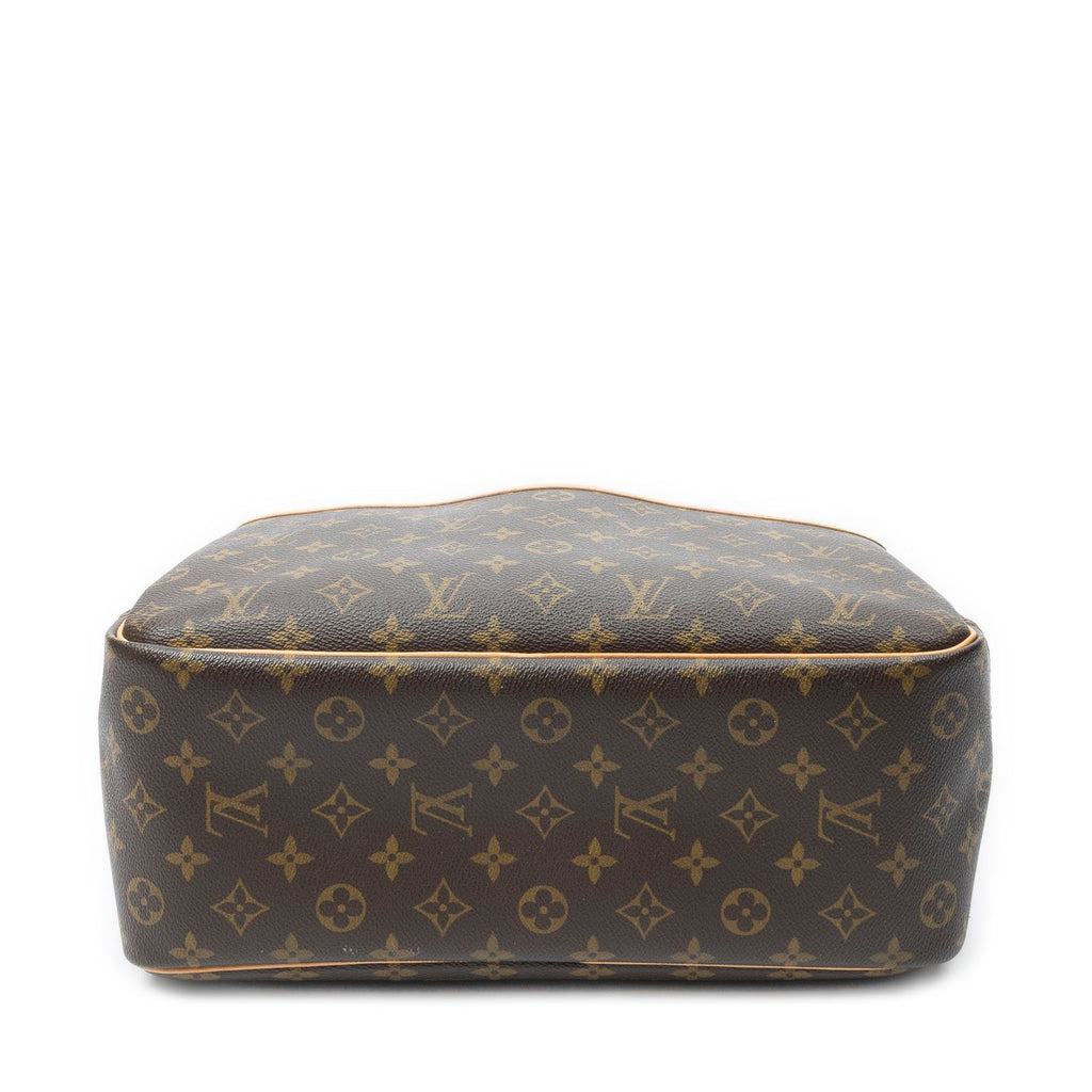 Louis Vuitton Deauville Brown Monogram Canvas Handbag — view 6