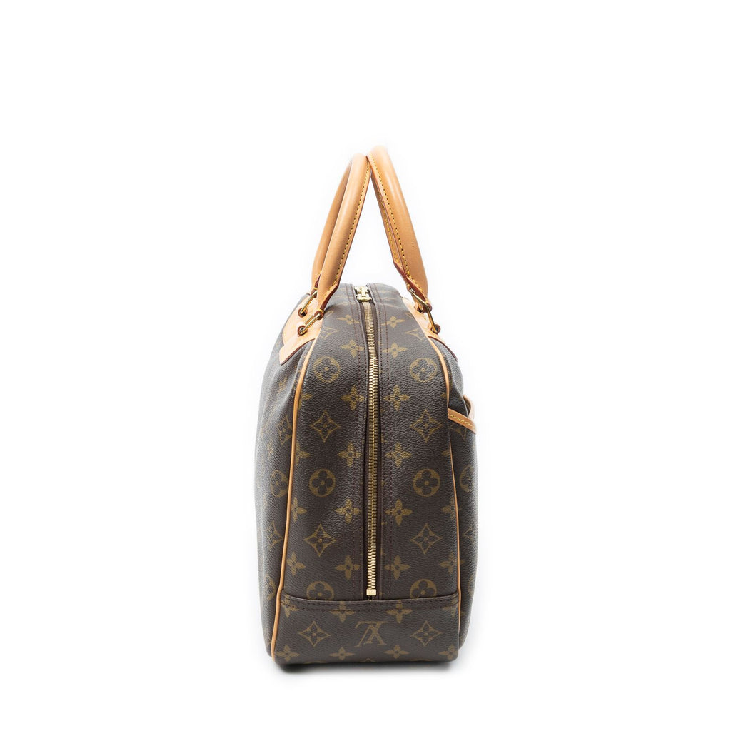 Louis Vuitton Deauville Brown Monogram Canvas Handbag — view 4