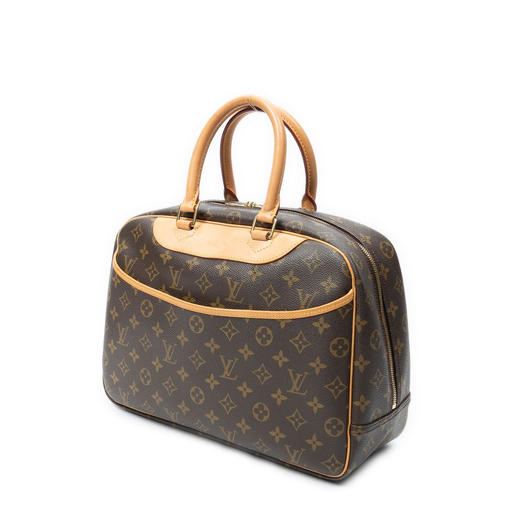 Louis Vuitton Deauville Brown Monogram Canvas Handbag — view 2