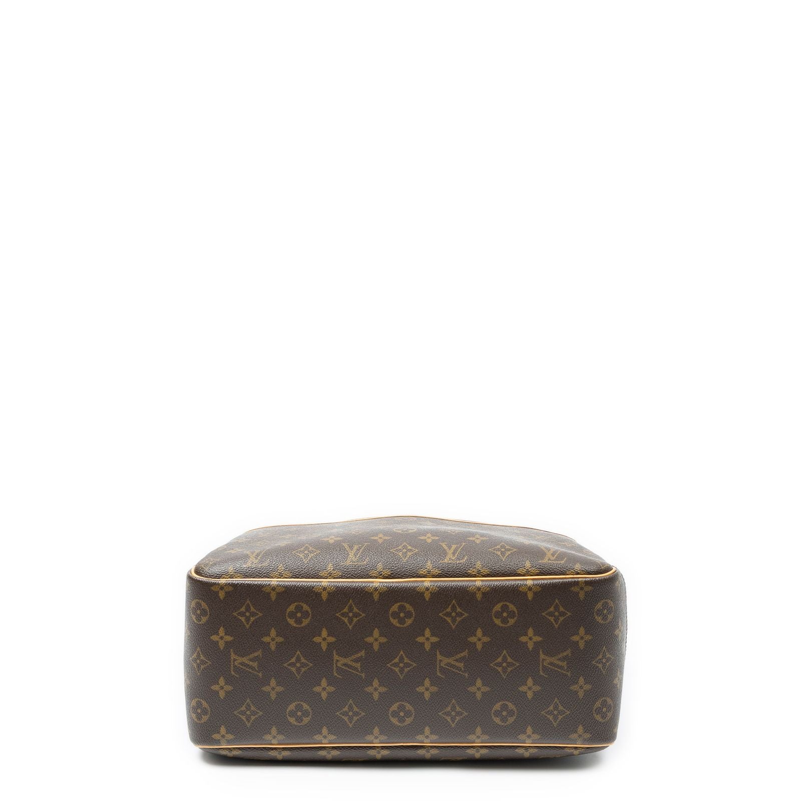 Louis Vuitton Deauville Brown Monogram Canvas Handbag — view 6