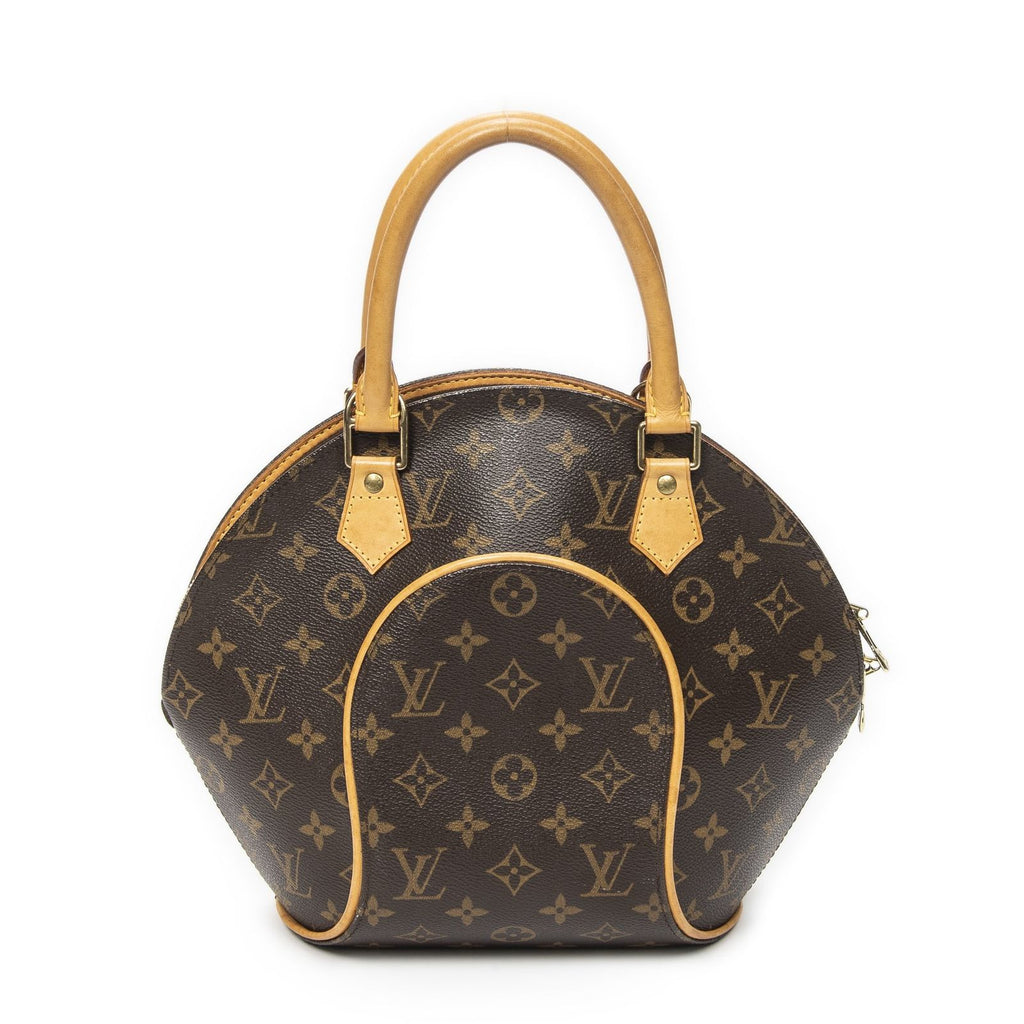 Louis Vuitton Ellipse Brown Monogram Canvas Handbag — view 5