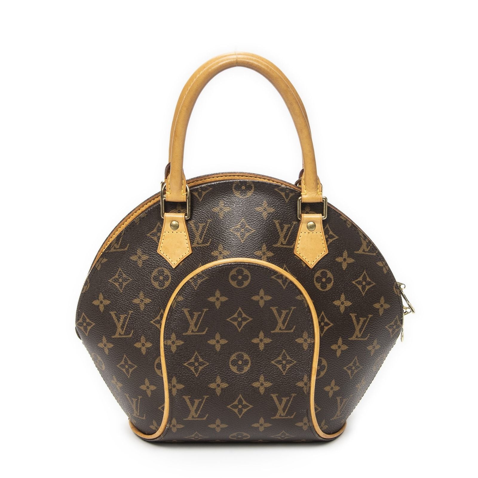 Louis Vuitton Ellipse Brown Monogram Canvas Handbag — view 5
