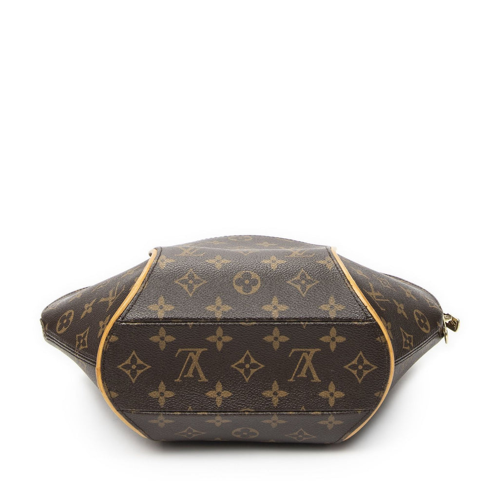 Louis Vuitton Ellipse Brown Monogram Canvas Handbag — view 6