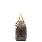 Louis Vuitton Deauville Brown Monogram Canvas Handbag — view 3