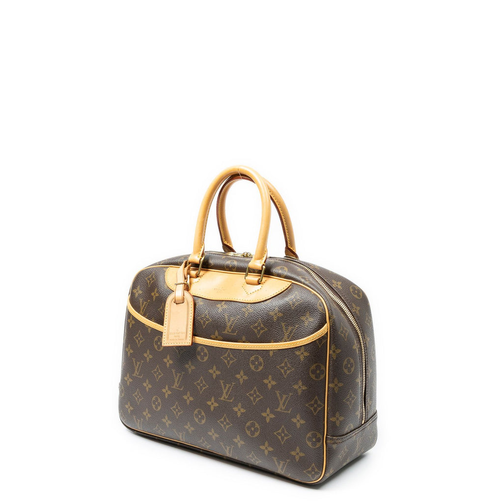 Louis Vuitton Deauville Brown Monogram Canvas Handbag — view 2