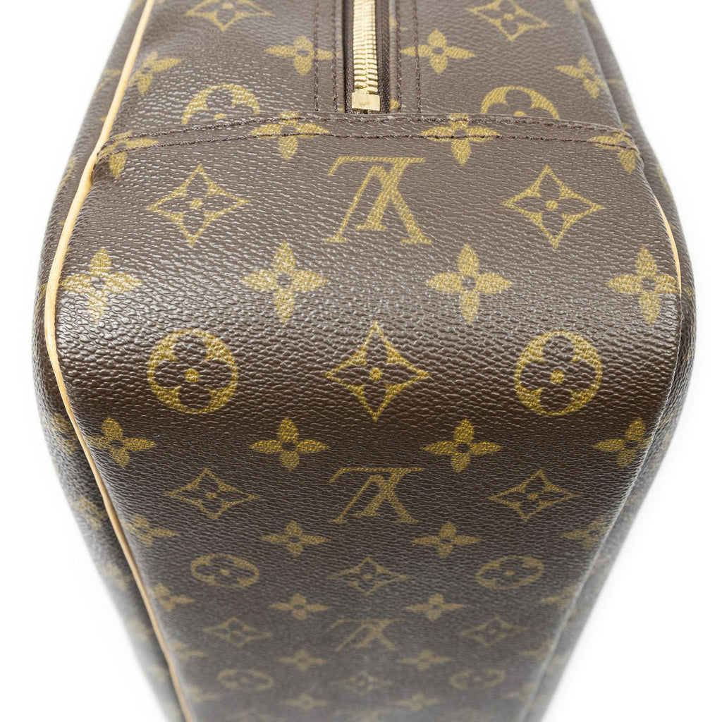 Louis Vuitton Deauville Brown Monogram Canvas Handbag — view 8