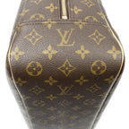 Louis Vuitton Deauville Brown Monogram Canvas Handbag — view 7