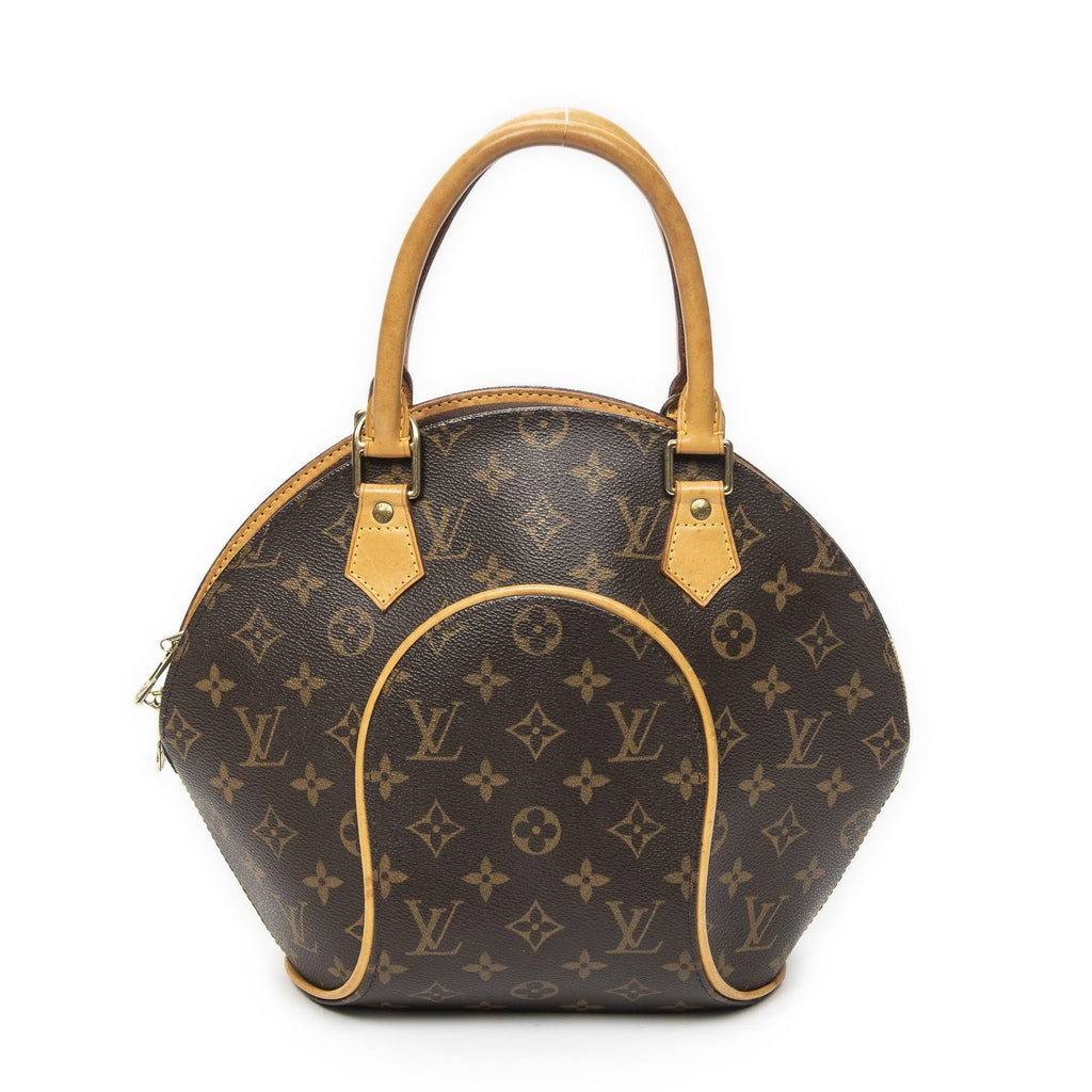 Louis Vuitton Ellipse Brown Monogram Canvas Handbag