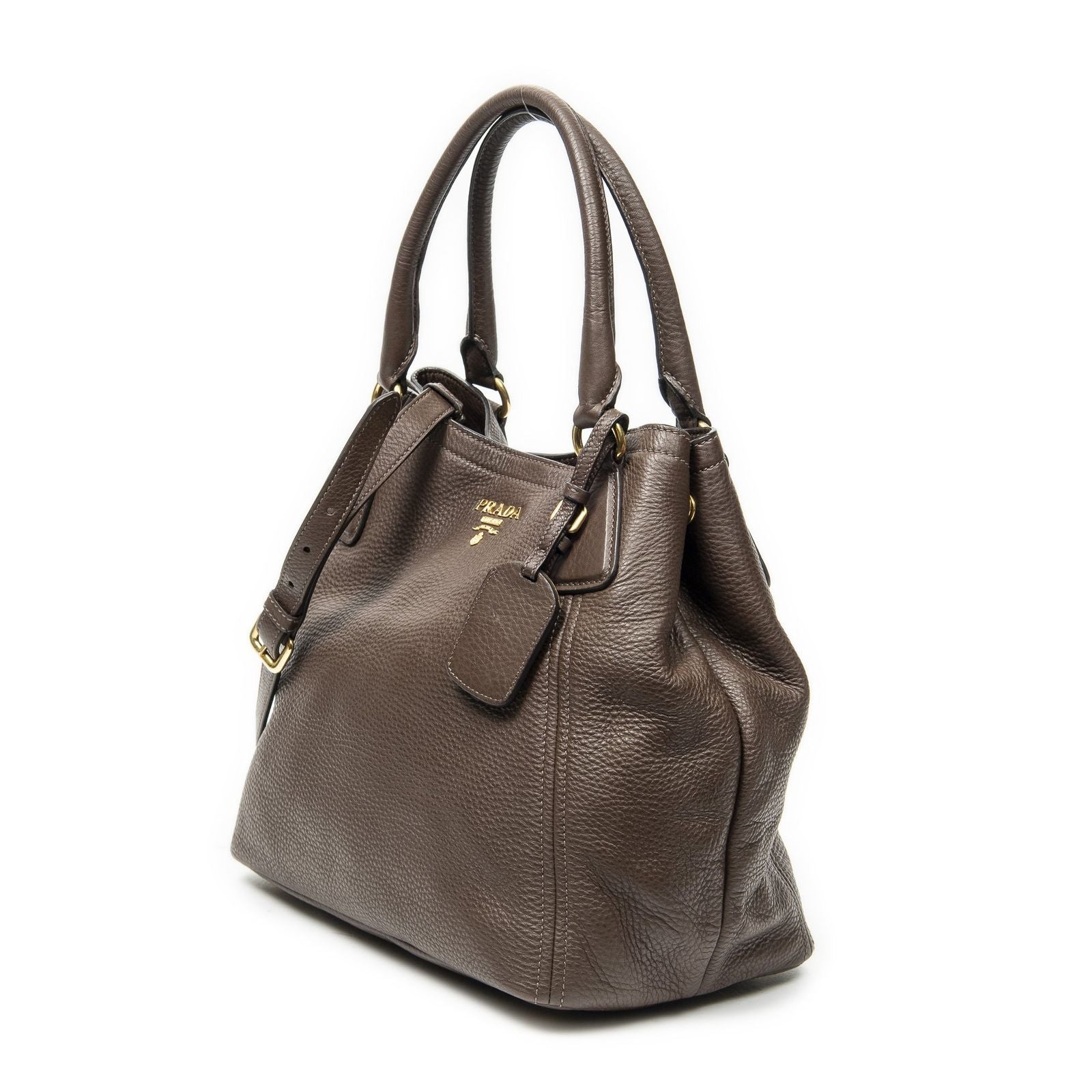 Prada Puntote Brown Shoulder — view 2