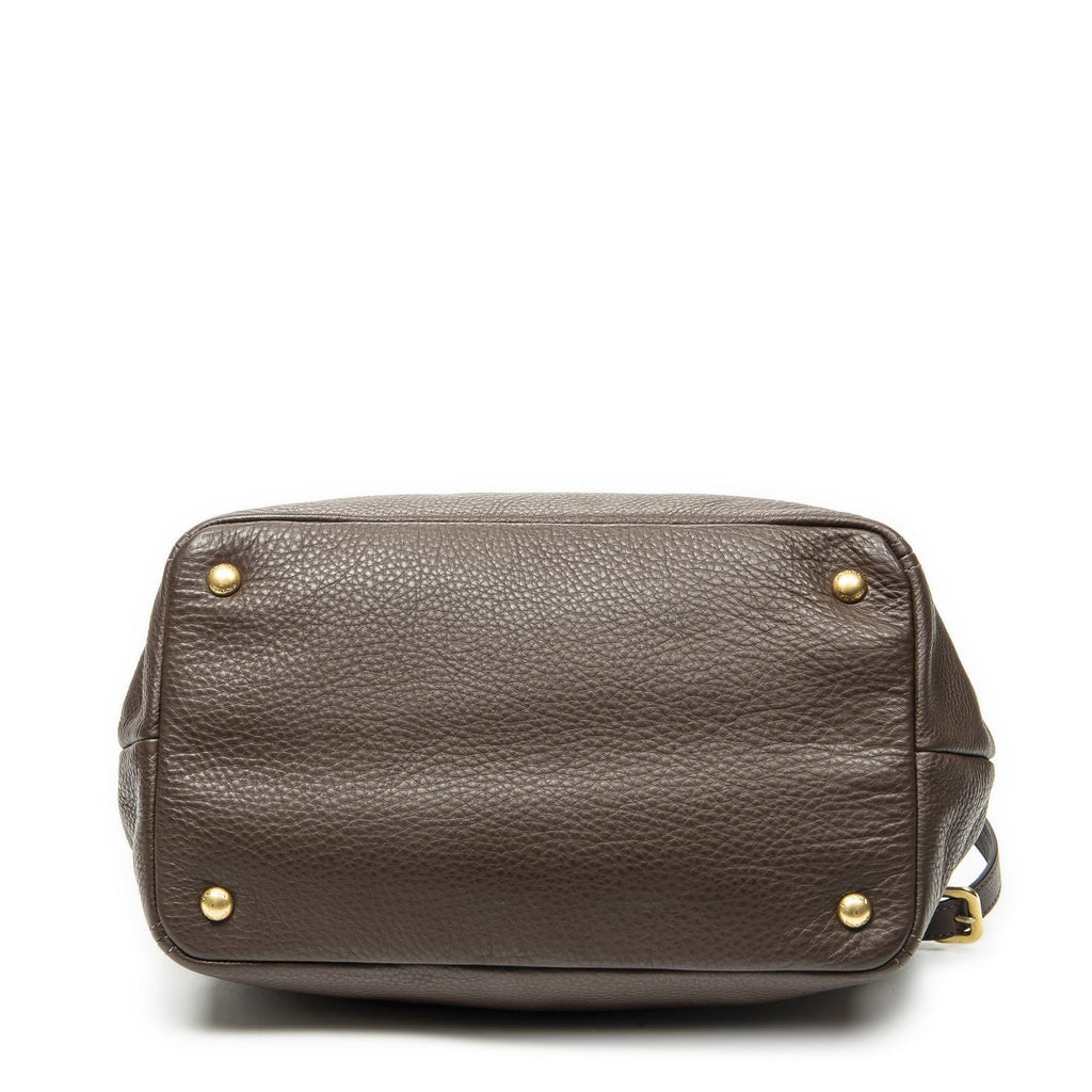 Prada Puntote Brown Shoulder — view 6