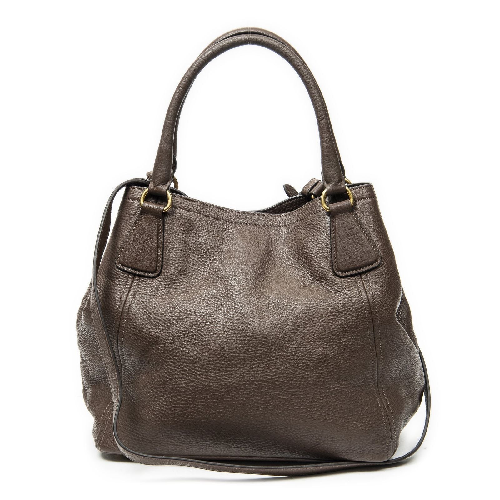 Prada Puntote Brown Shoulder — view 5