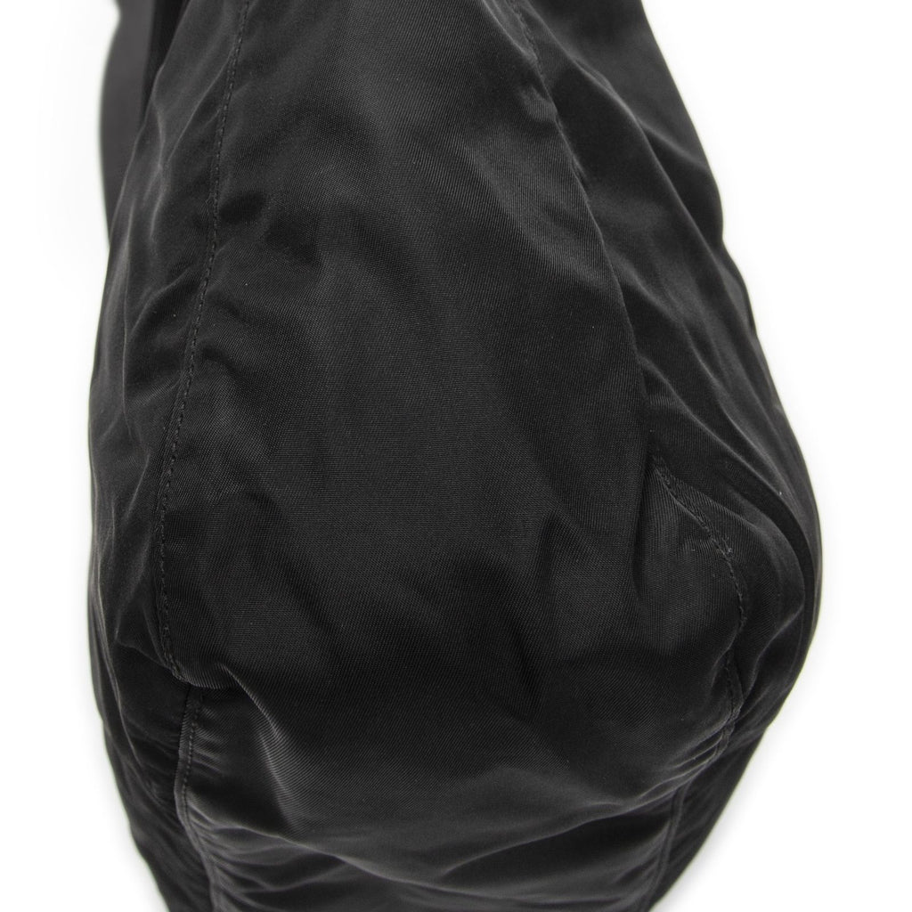 Prada Flap Messenger Black Nylon Canvas — view 7