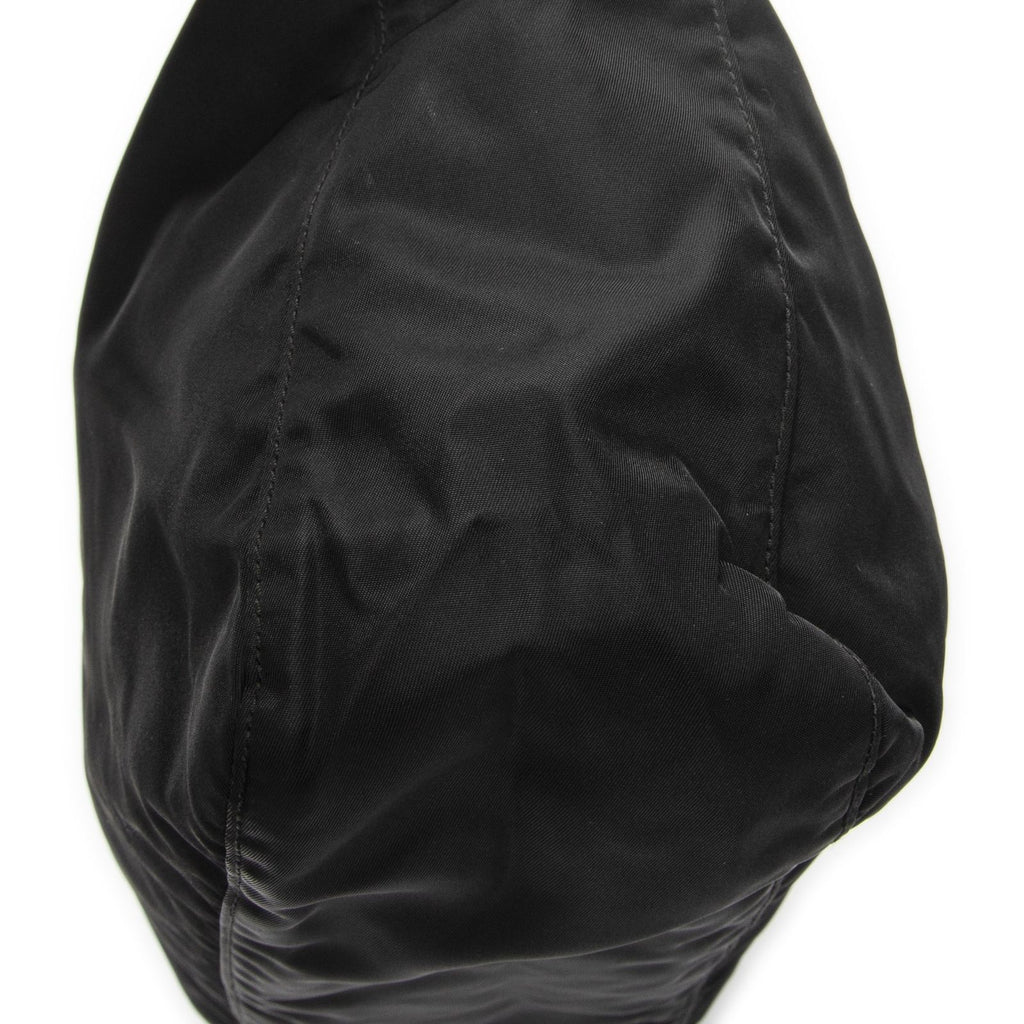 Prada Flap Messenger Black Nylon Canvas — view 8