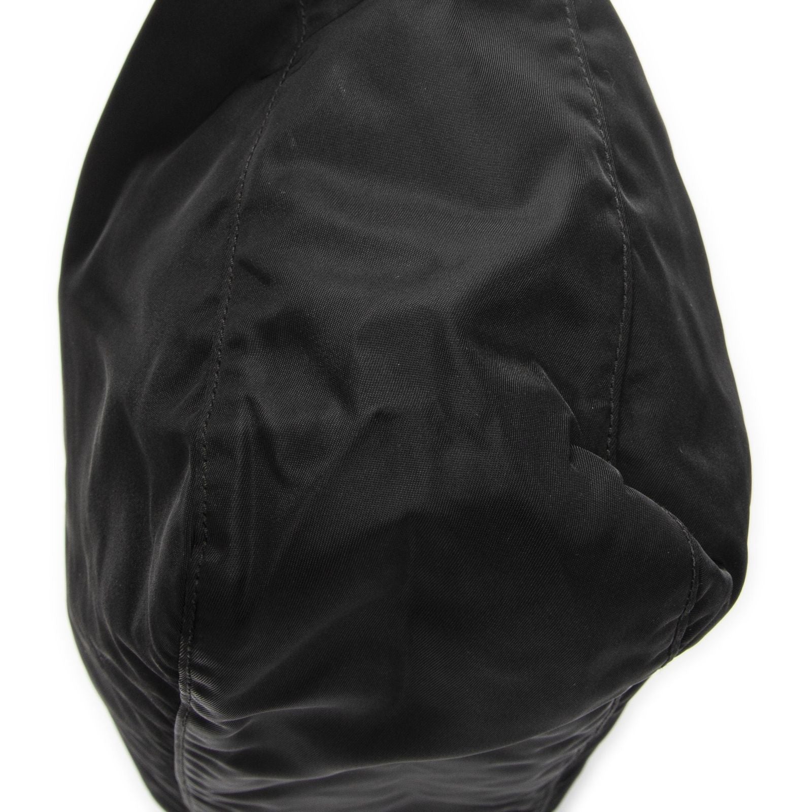 Prada Flap Messenger Black Nylon Canvas — view 8