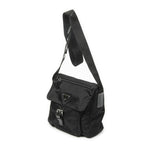 Prada Small Buckle Flap Messenger Black Nylon Canvas — view 2