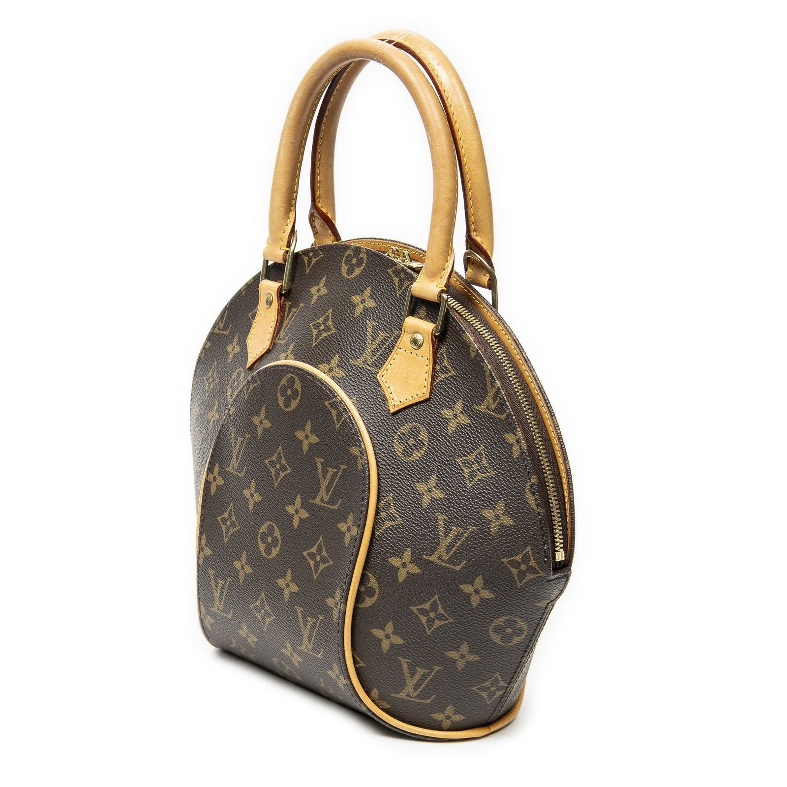 Louis Vuitton Ellipse Brown Monogram Canvas Handbag — view 2