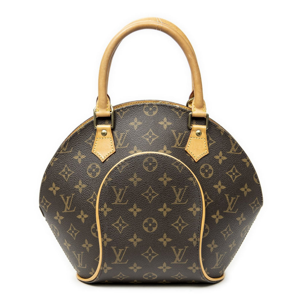 Louis Vuitton Ellipse Brown Monogram Canvas Handbag