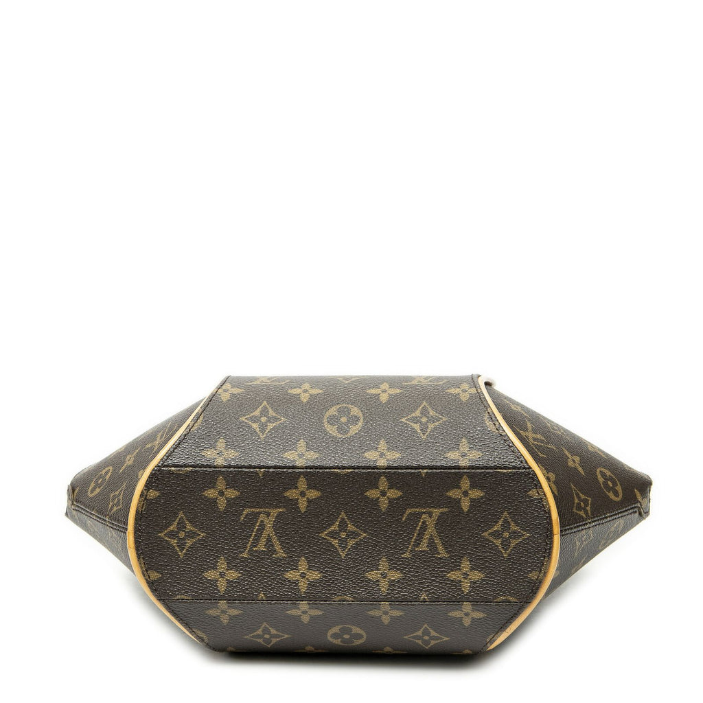 Louis Vuitton Ellipse Brown Monogram Canvas Handbag — view 6