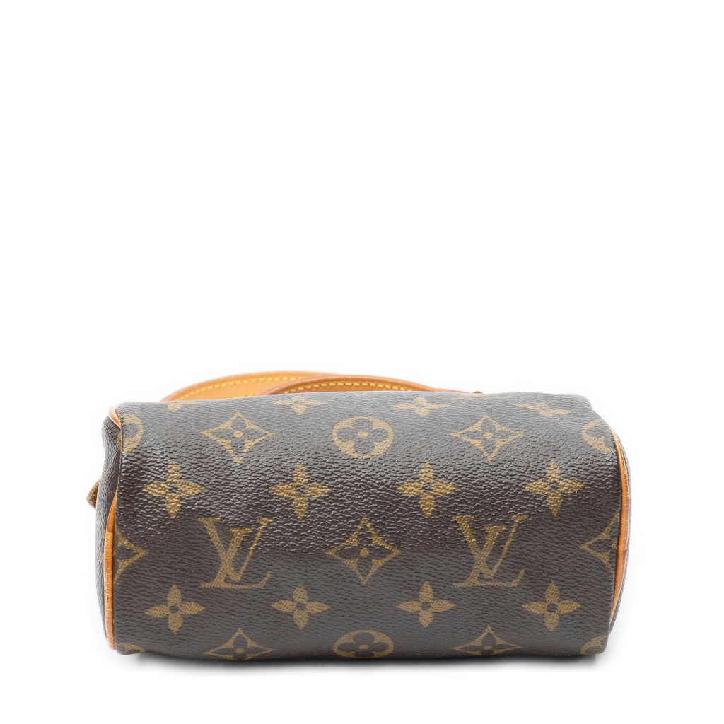 Louis Vuitton Minispeedy Brown Monogram Canvas Handbag — view 6