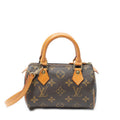 Louis Vuitton Minispeedy Brown Monogram Canvas Handbag