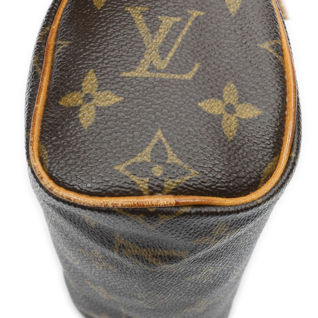 Louis Vuitton Minispeedy Brown Monogram Canvas Handbag — view 8