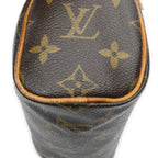 Louis Vuitton Minispeedy Brown Monogram Canvas Handbag — view 8