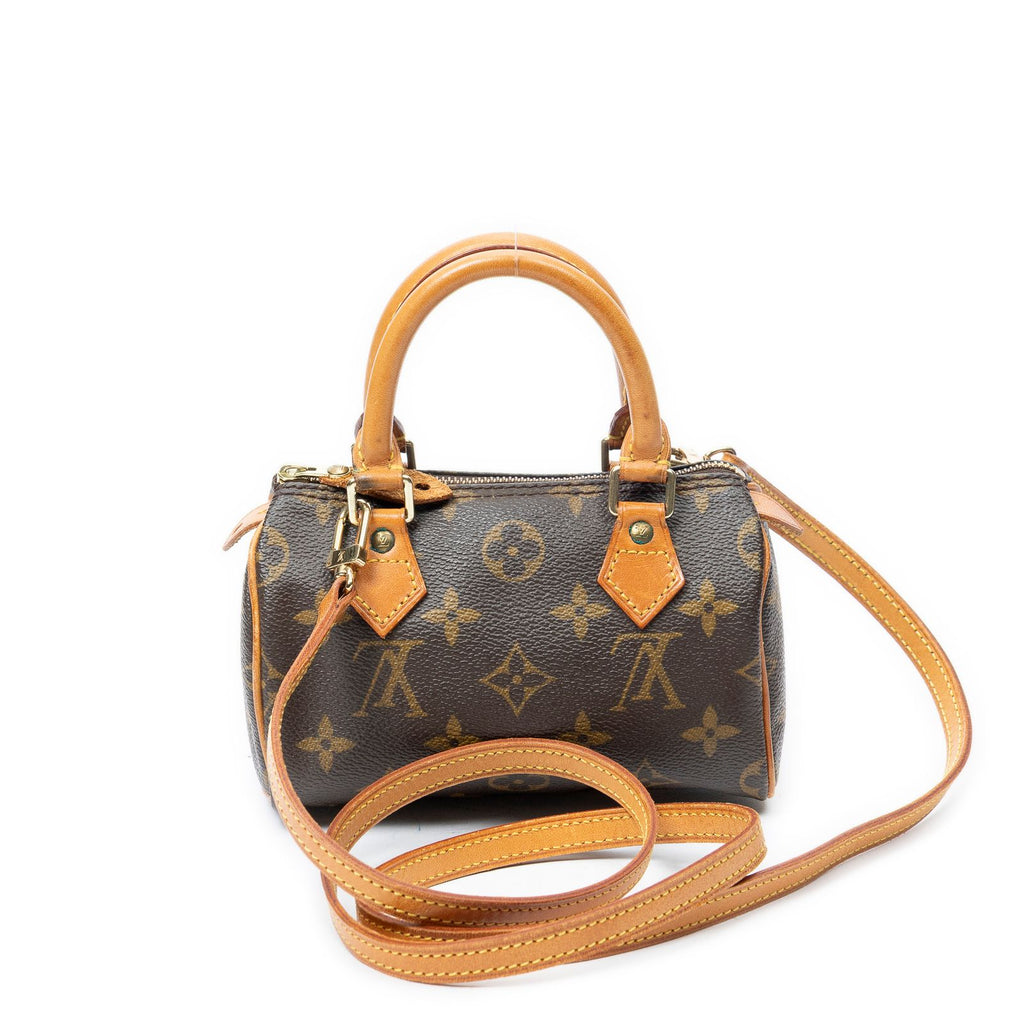 Louis Vuitton Minispeedy Brown Monogram Canvas Handbag — view 5