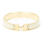 Hermes Clic Clac Bracelet Ivory Plating — view 2