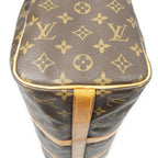 Louis Vuitton Flanerie Brown Monogram Canvas Handbag — view 8