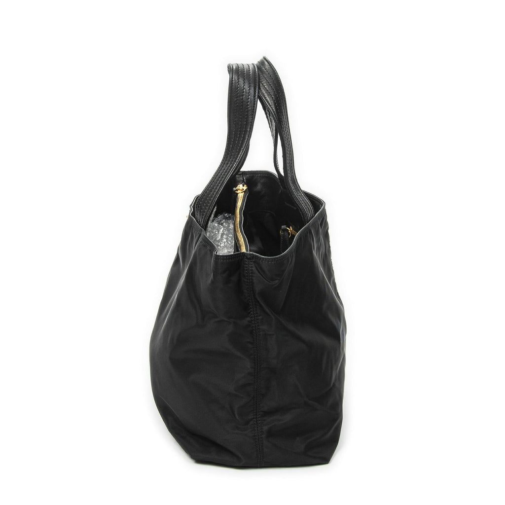 Prada 2-Way Tote Black Nylon Canvas — view 3