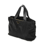 Prada 2-Way Tote Black Nylon Canvas — view 2
