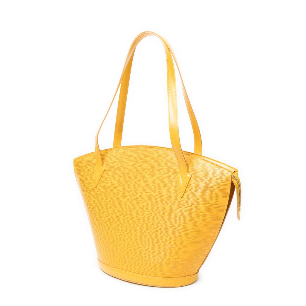 Louis Vuitton Saint Jacques Shopping Yellow Epi Shoulder — view 2
