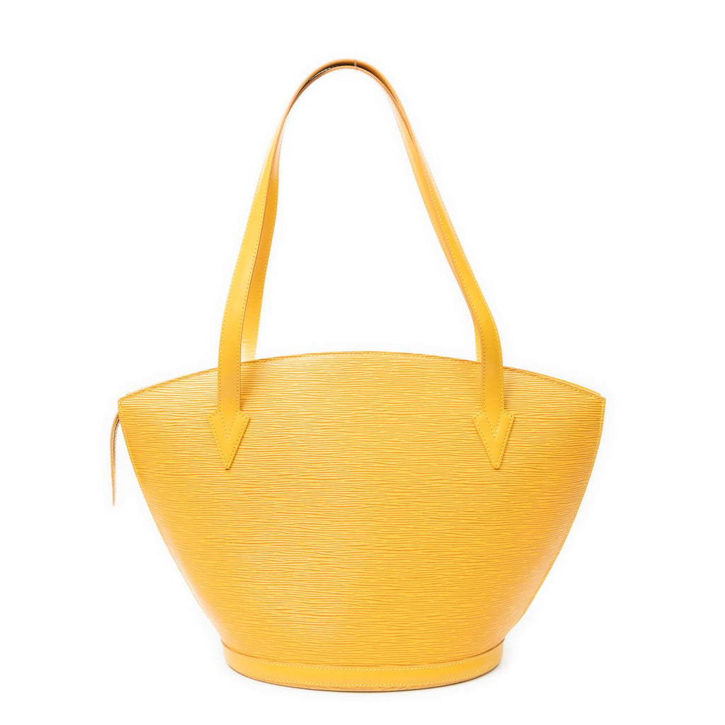 Louis Vuitton Saint Jacques Shopping Yellow Epi Shoulder — view 5