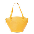 Louis Vuitton Saint Jacques Shopping Yellow Epi Shoulder — view 5